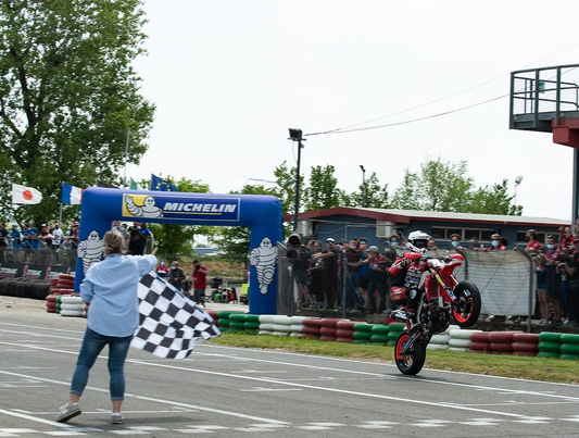 Seconda tappa Campionato Italiano Supermoto: Malone vince anche a Ottobiano