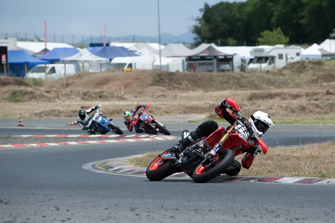 Terza tappa Campionato Italiano Supermoto a Viterbo: record della pista e vittoria per Malone